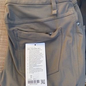 Lululemon ABC Slim Pants